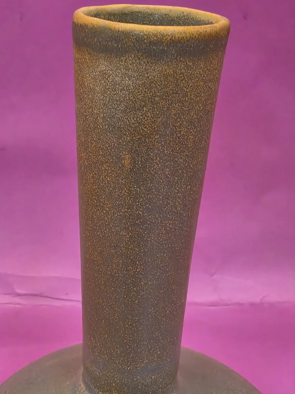 Chinese Glazed Porcelain Vase Marked - Picture 4 of 11